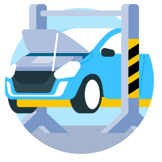 Car service icon